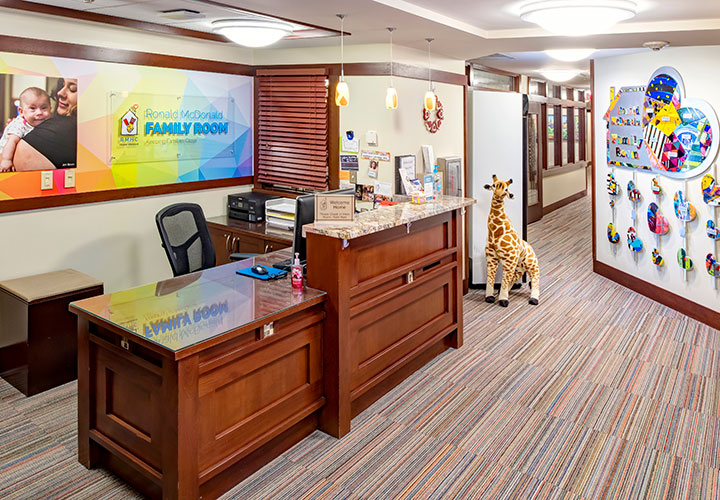 Ronald McDonald Family Room at Gillette Children's Specialty Healthcare in St Paul