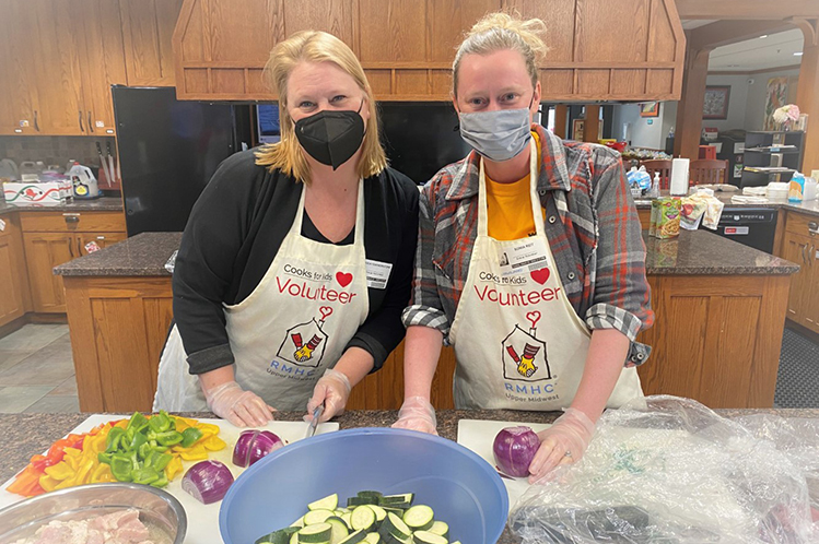 Ronald McDonald House volunteers